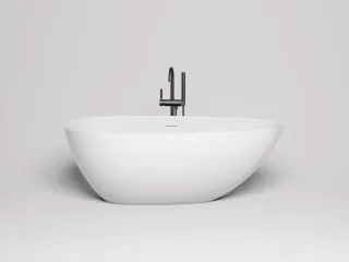 Ванна из искусственного камня Salini Paola In S-Sense 101612GRH 172x82см RAL снаружи